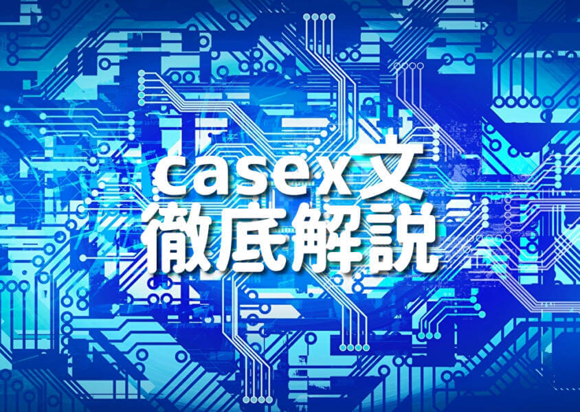 casex文 徹底解説